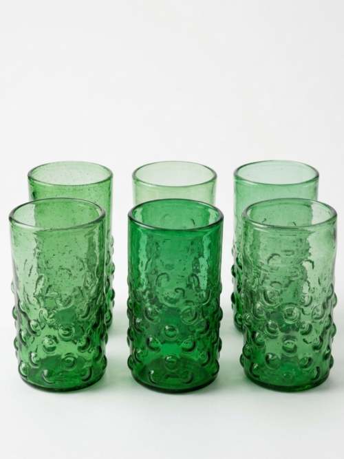 Verres en verre soufflé Tunisie